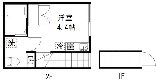 瑞江駅 徒歩10分 2階の物件間取画像